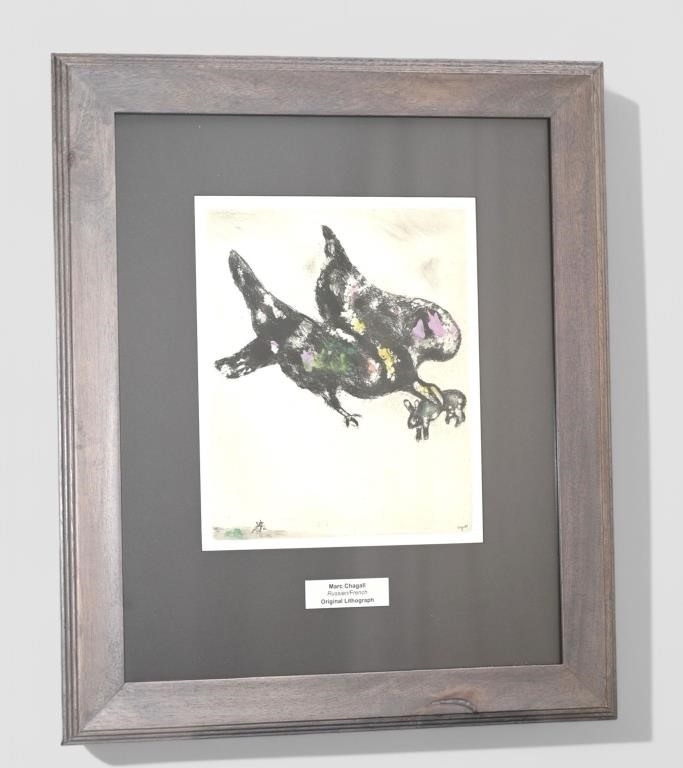 Marc Chagall | Eagle & Rabbit (1927 - 1930) | MutualArt