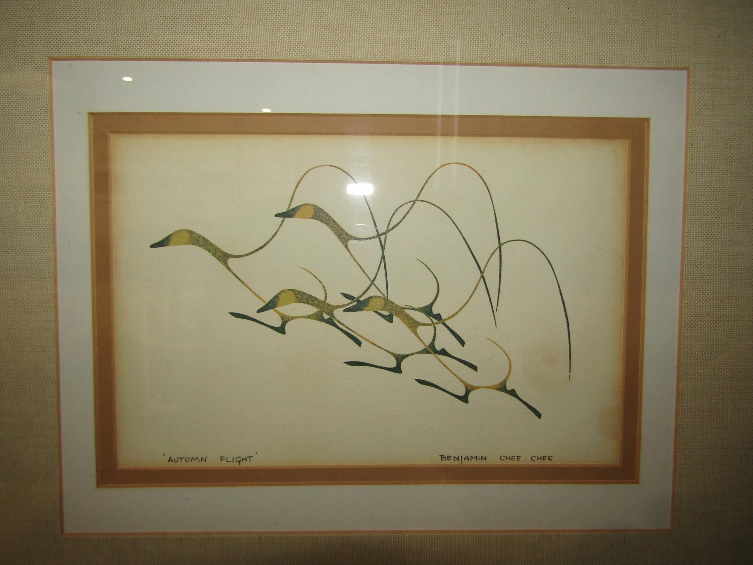 Benjamin Chee Chee | BENJAMIN CHEE CHEE: Two prints depicting Canadian ...