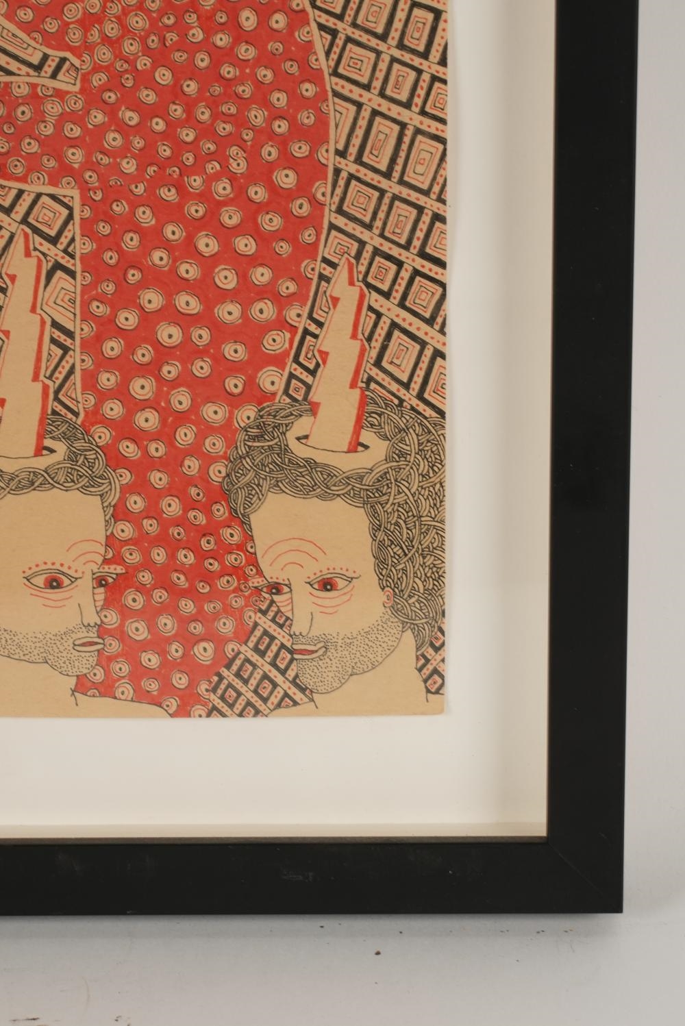 Artwork by Matt Leines, Untitled, Made of ink and watercolor on paper
signed verso, ink and watercolor on paper