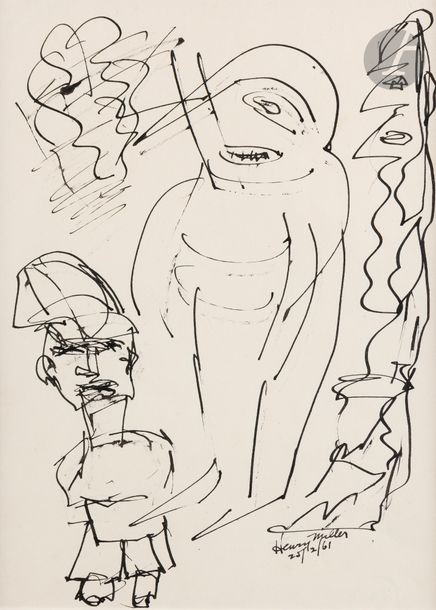 Henry Miller | Characters, 1961 (1961) | MutualArt