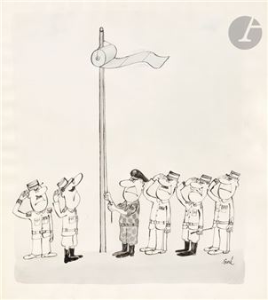 Garde à vous - Siné