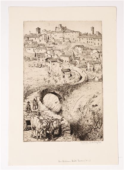 Isabel Codrington | Four Italian landscape studies | MutualArt