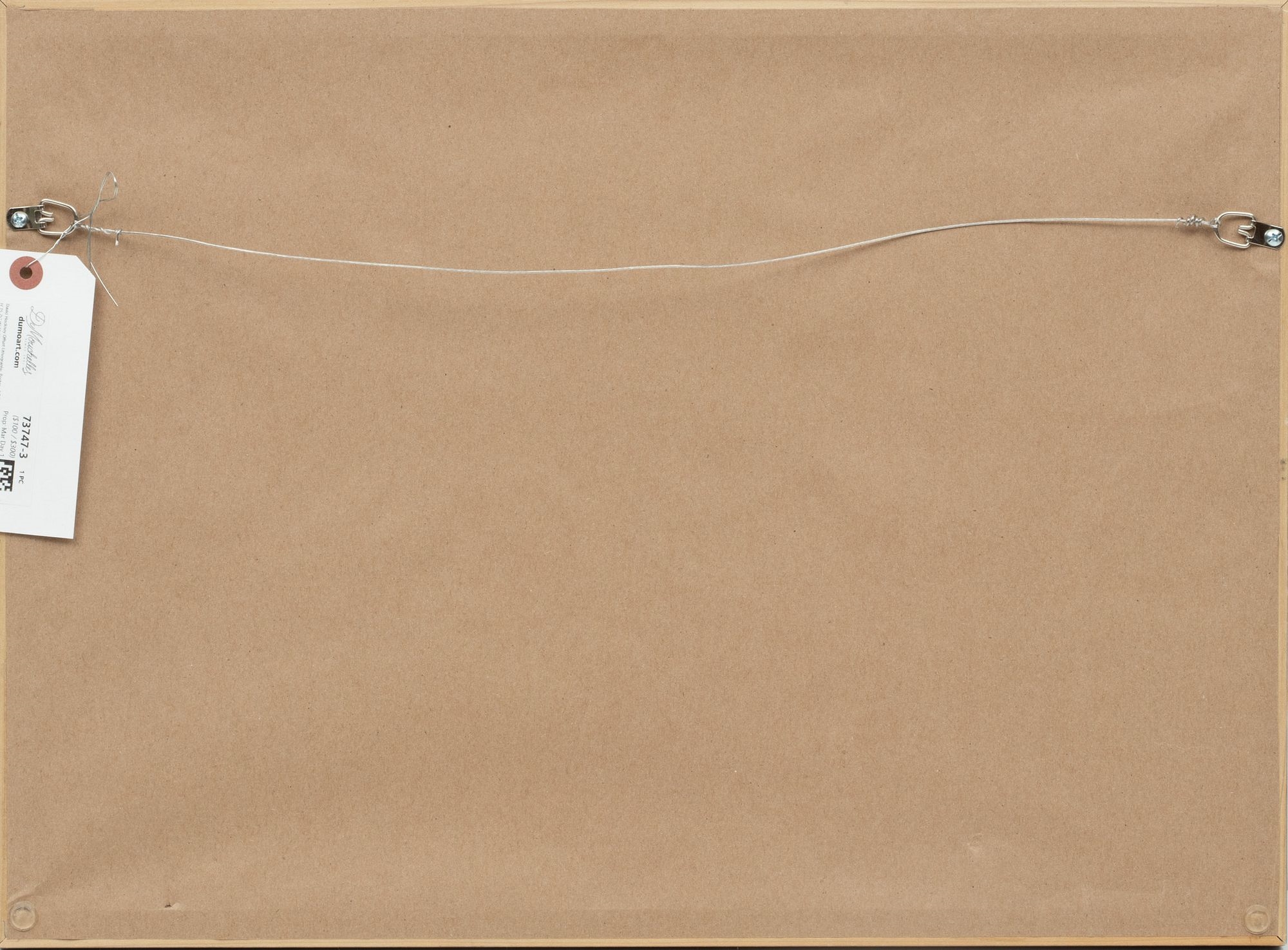 Artwork by David Hockney, David Hockney Offset Lithographic Poster H 10" W 16, Made of Offset Lithographic Poster