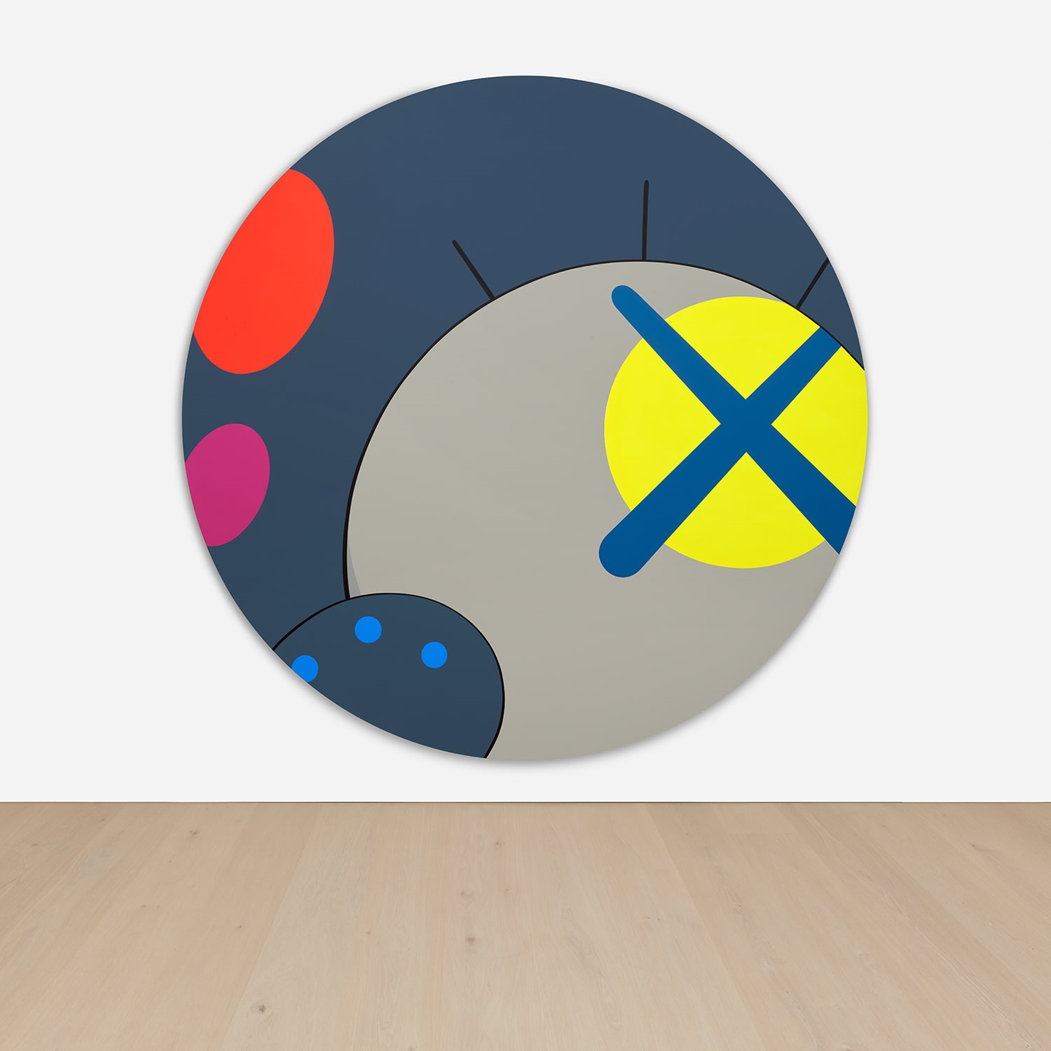 Artwork by KAWS, UNTITLED, Made of acrylic on canvas