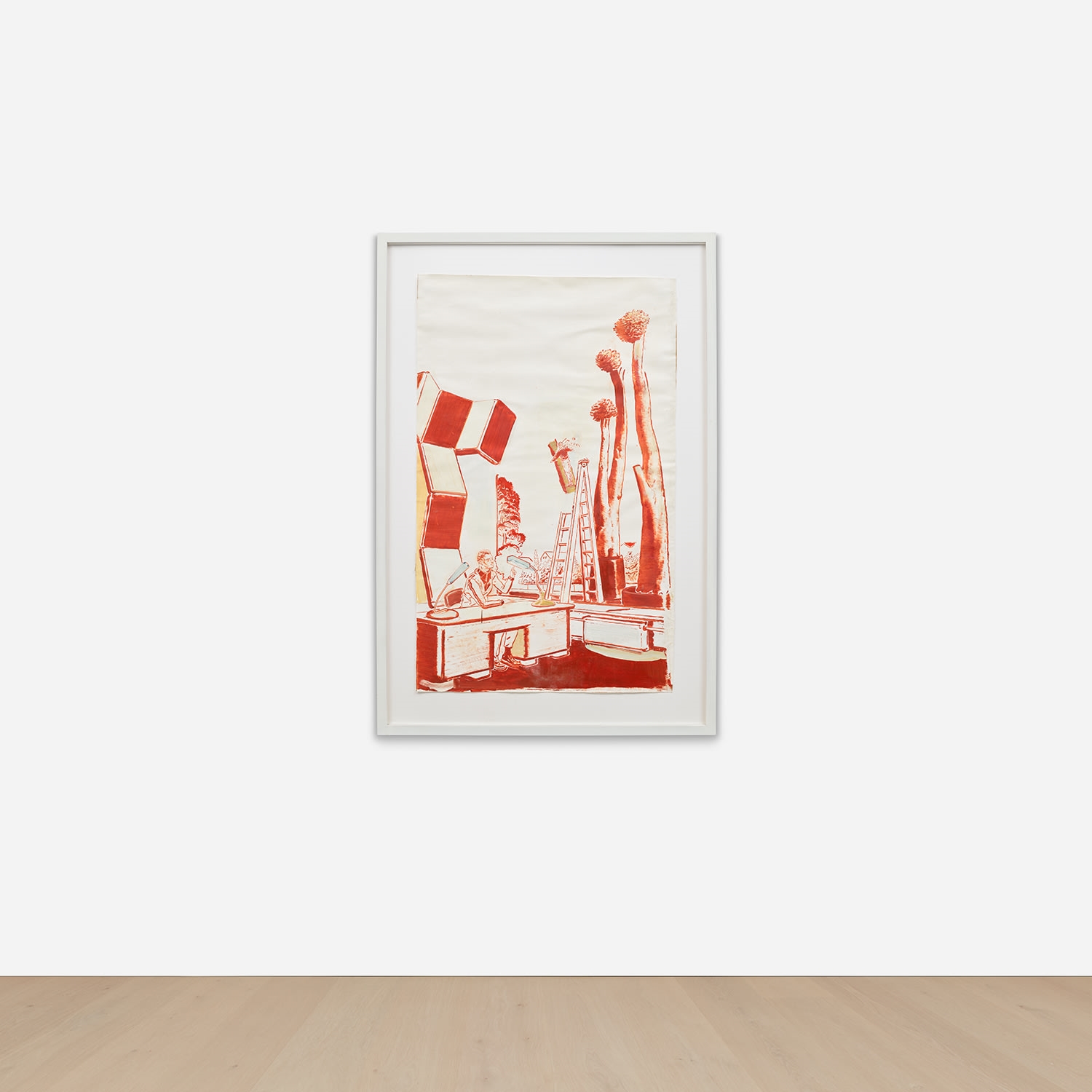 Neo Rauch | Die Leiter (2000) | MutualArt