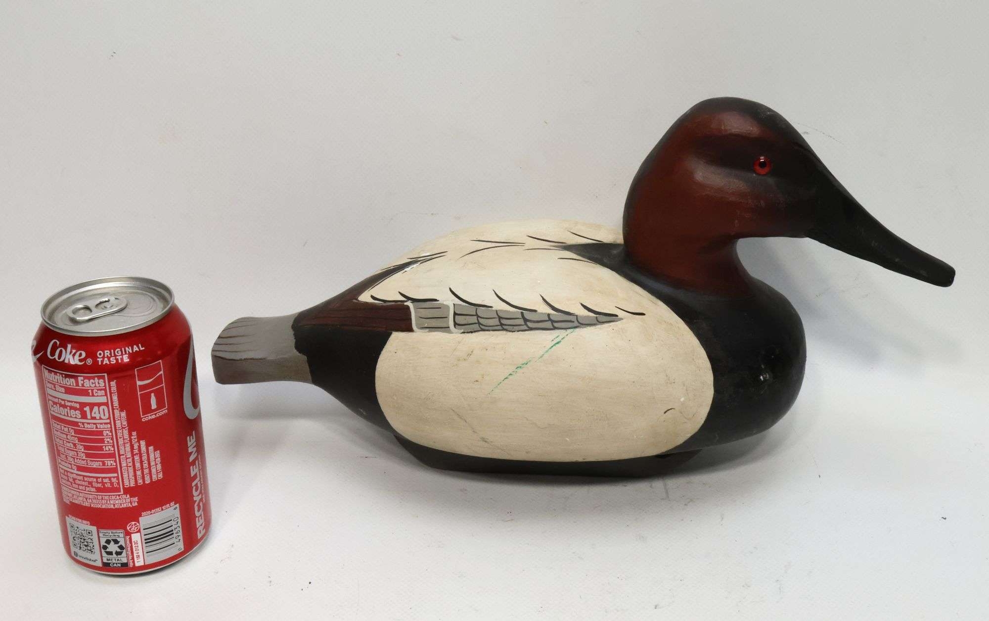 Bill Veasey | Canvasback Gunner Duck Decoy | MutualArt