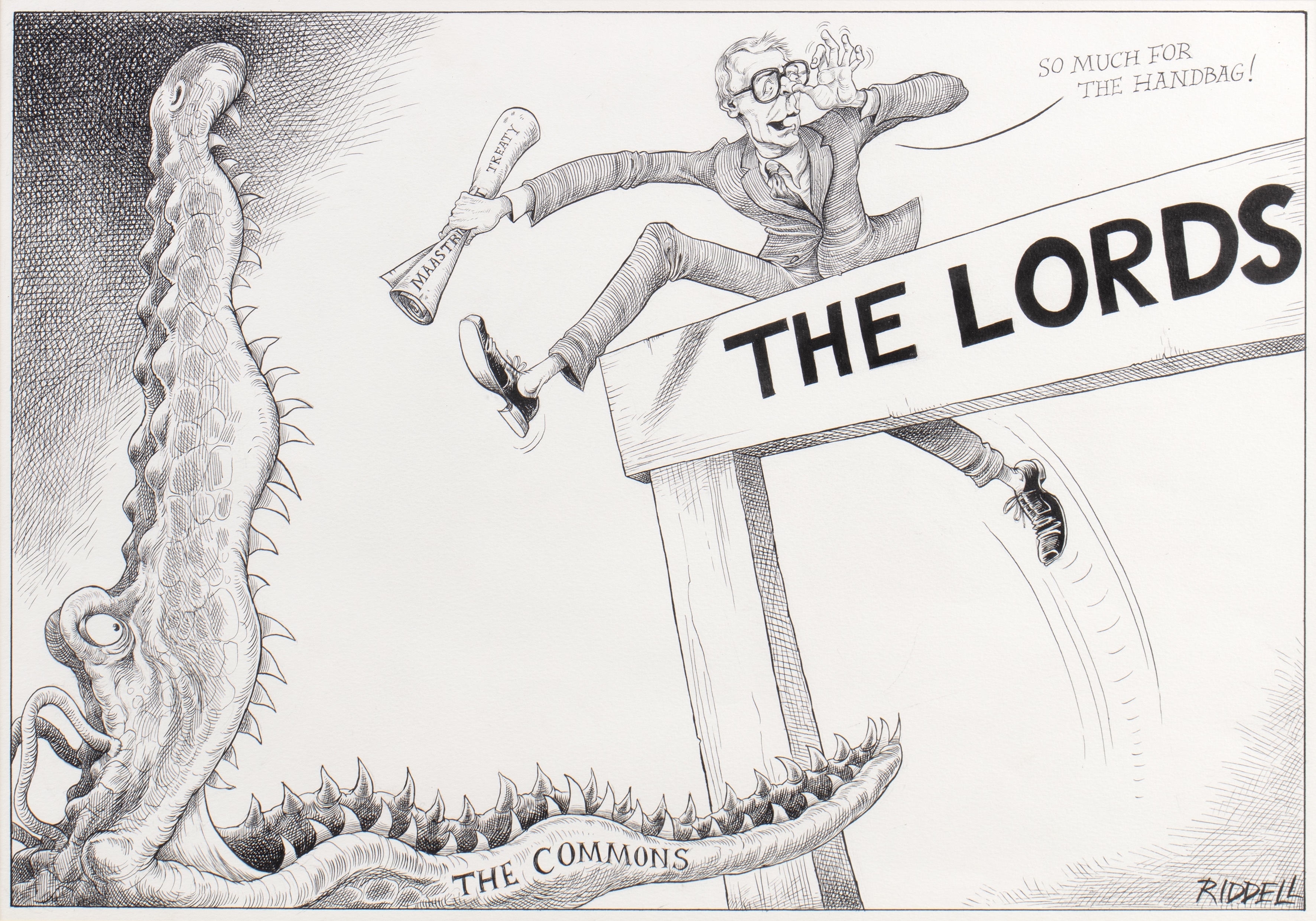 Chris Riddell | The Leadership Crisis | MutualArt