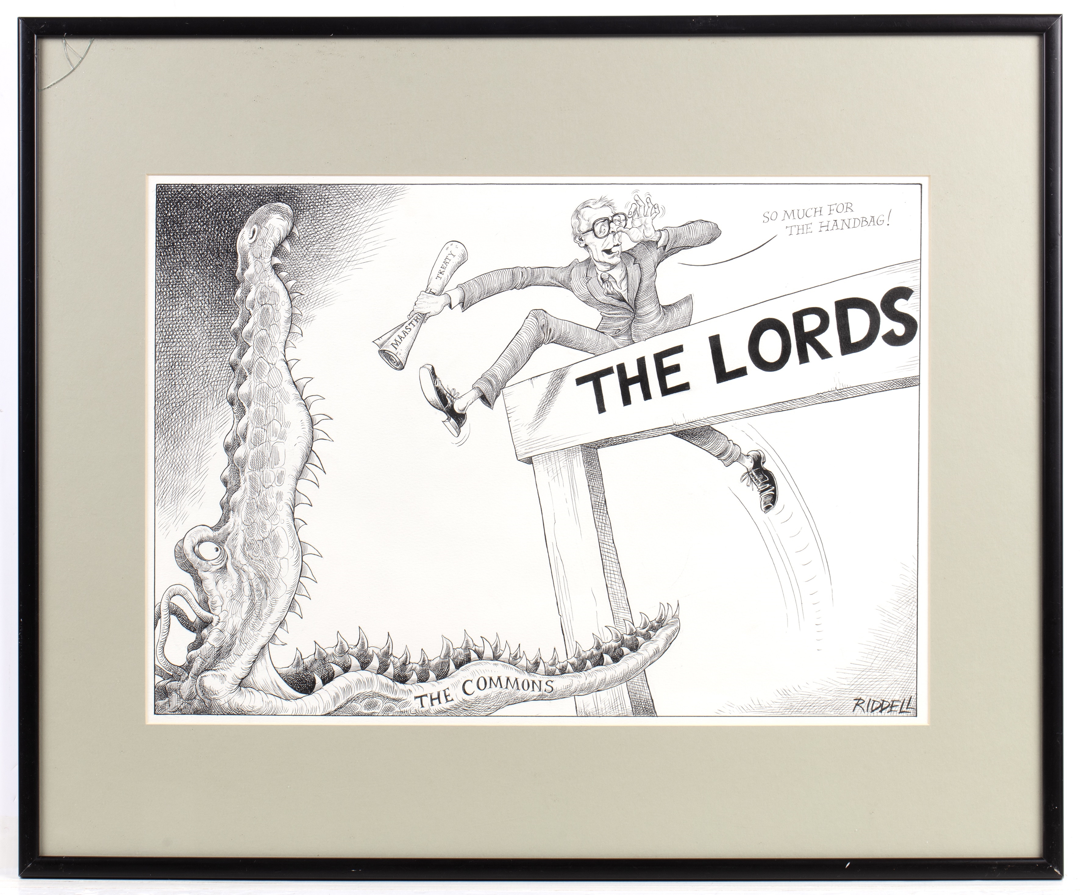 Chris Riddell | The Leadership Crisis | MutualArt