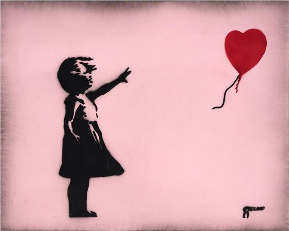 Banksy | Girl with Balloon | MutualArt