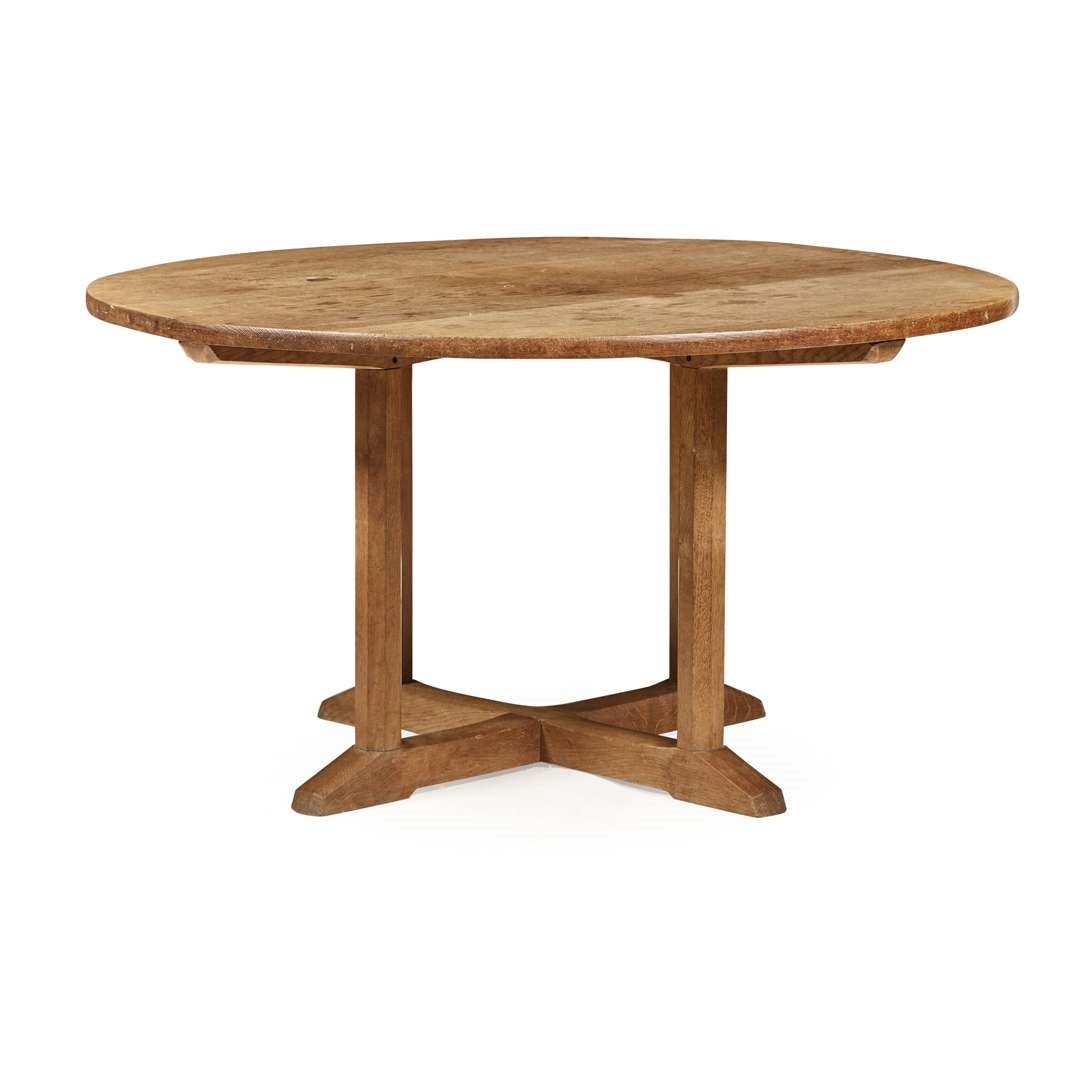 Artwork by Ernest William Gimson, Peter Waals, ARTS & CRAFTS CENTRE TABLE, CIRCA 1925, Made of oak