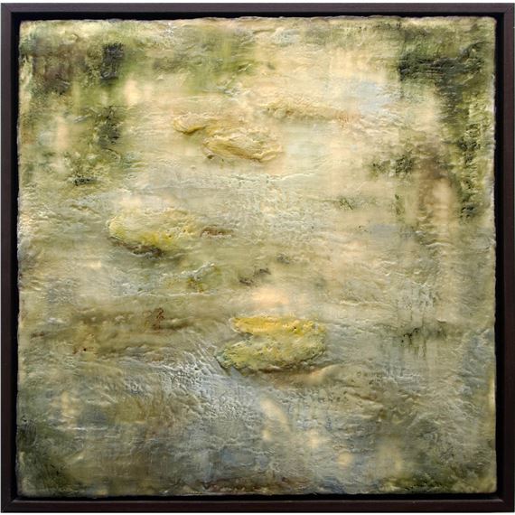 LIGHT THROUGH THE TREES #3 by Tanya Kerouac, VERSO
16 x 16