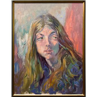 PORTRAIT OF A YOUNG WOMAN - Gerald William Scott