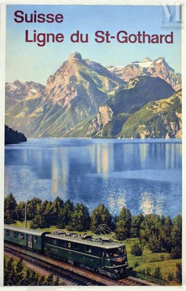 Katharina Anderegg | Gotthard line Switzerland (1959) | MutualArt