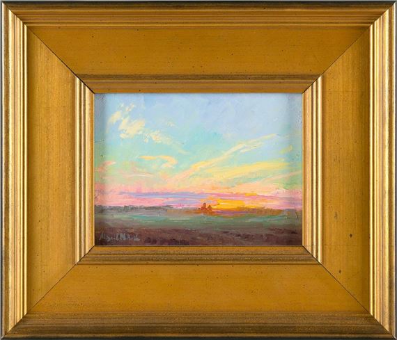 Firey Sunset by Abigail McBride, 1974