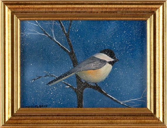 First Snow by Marieluise Hutchinson, dated May 1977