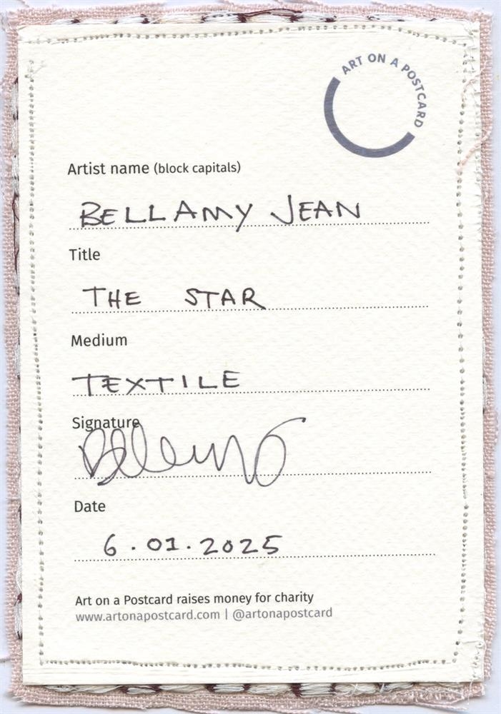 Artwork by Alexander Calder, Bellamy Jean, The Star, 2025, Made of embroidery