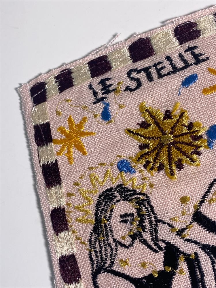 Artwork by Alexander Calder, Bellamy Jean, The Star, 2025, Made of embroidery