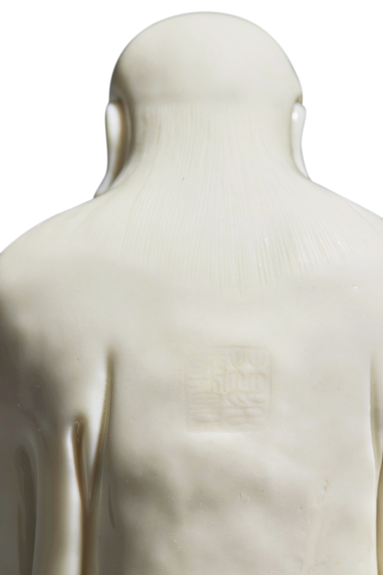 Lin Chaojing | A very rare 'Dehua' figure of Laozi, by Lin Chaojing ...