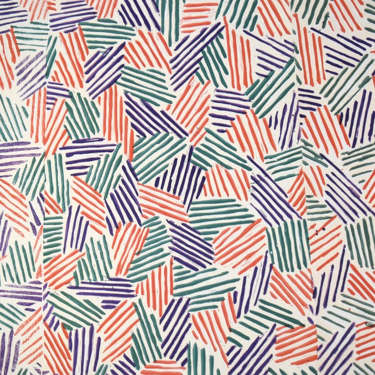 Artwork by Jasper Johns, Jasper Johns, American (b, Made of Screen Print in Colors on Paper