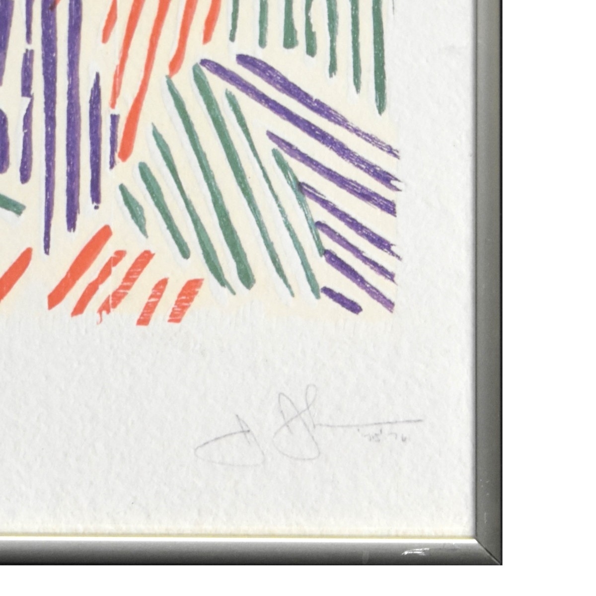 Artwork by Jasper Johns, Jasper Johns, American (b, Made of Screen Print in Colors on Paper