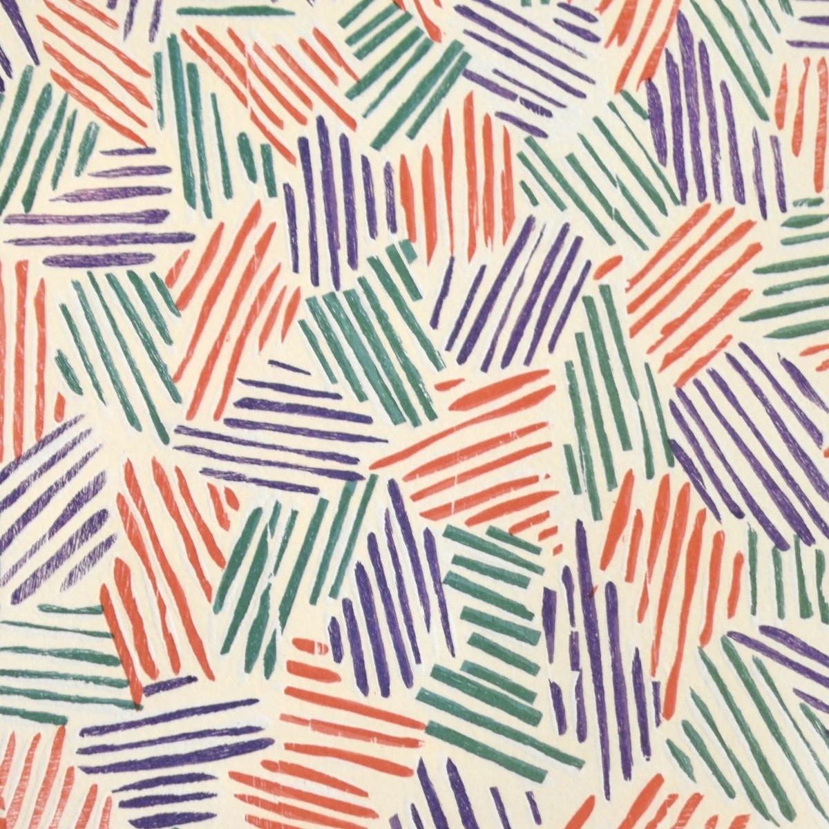 Artwork by Jasper Johns, Jasper Johns, American (b, Made of Screen Print in Colors on Paper