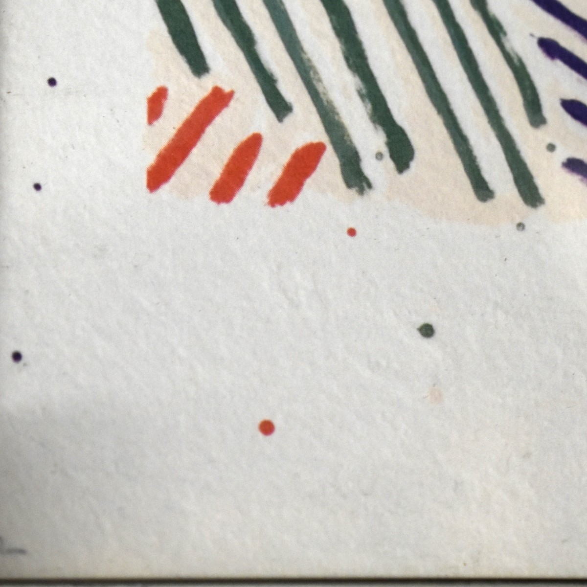 Artwork by Jasper Johns, Jasper Johns, American (b, Made of Screen Print in Colors on Paper