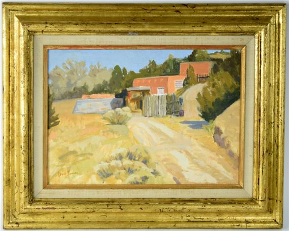 Jerry Lemon | American Jerry Lemon Oil Painting R.C.Gorman Estate ...