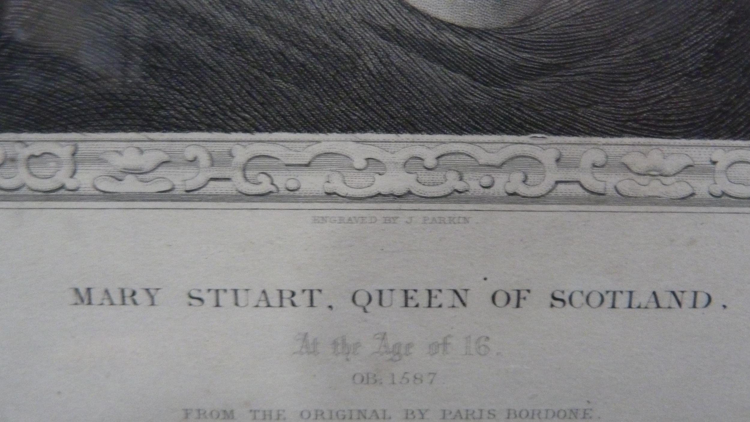 Artwork by Mary Stuart, Victorian print, Made of rosewood