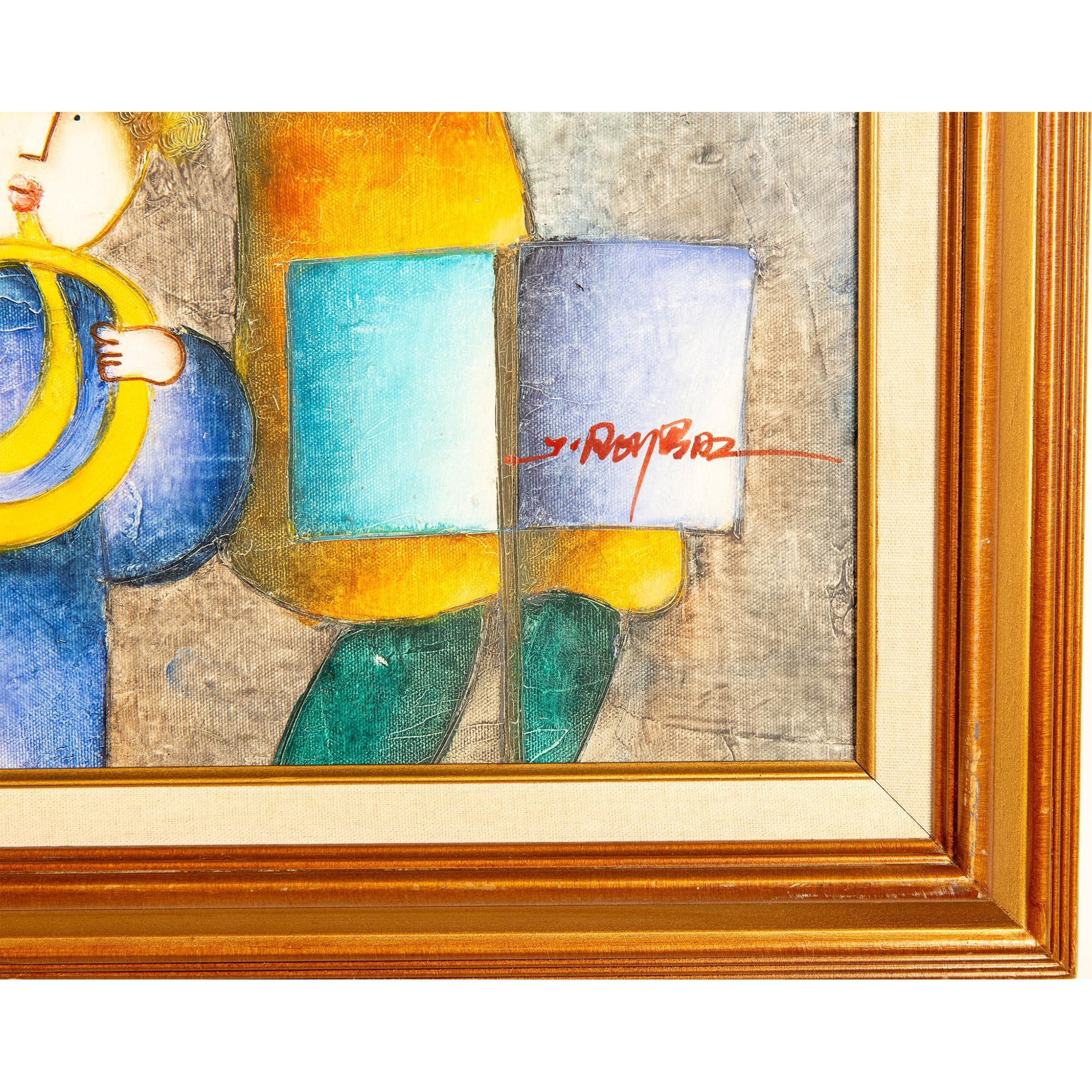Joyce Roybal | Joyce Roybal, Original Acrylic on Canvas, Musicians ...