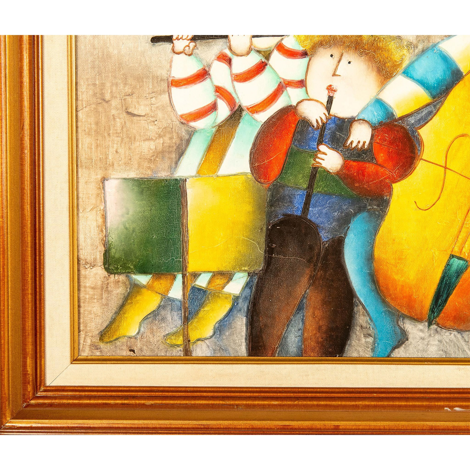 Joyce Roybal | Joyce Roybal, Original Acrylic on Canvas, Musicians ...