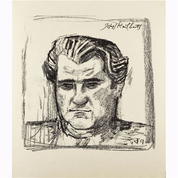 PORTRÄT JOSEPH KEILBERTH (1949) by Otto Dix, 1949
