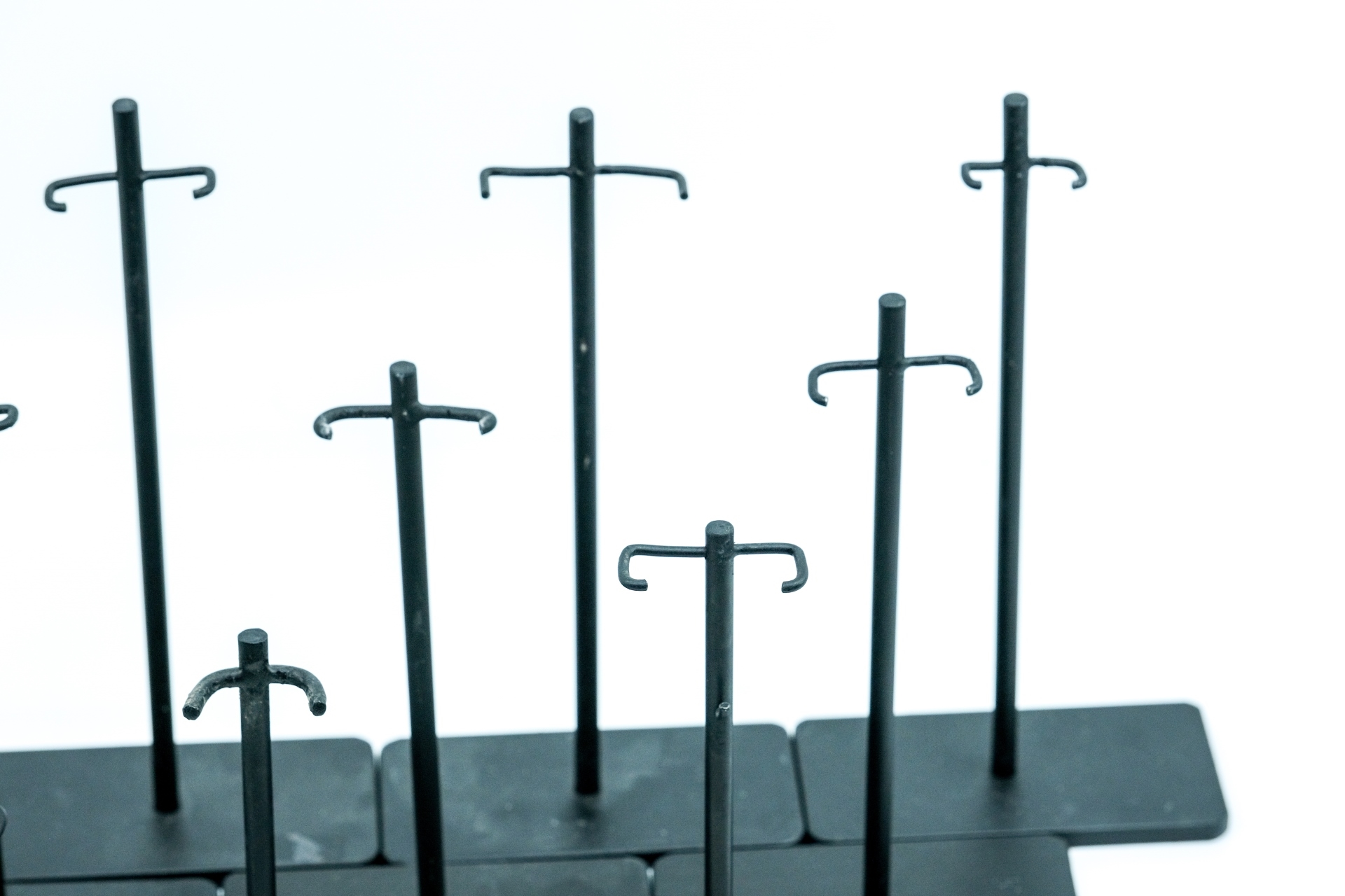 Black | CUSTOM BLACK METAL DISPLAY STANDS | MutualArt