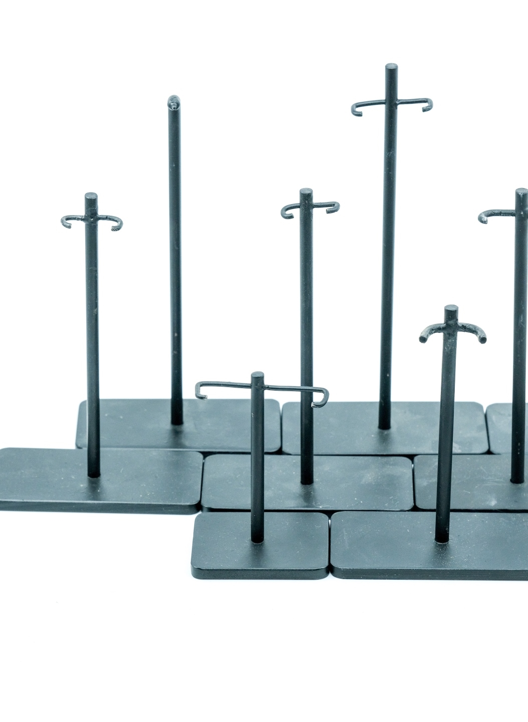 Black | CUSTOM BLACK METAL DISPLAY STANDS | MutualArt