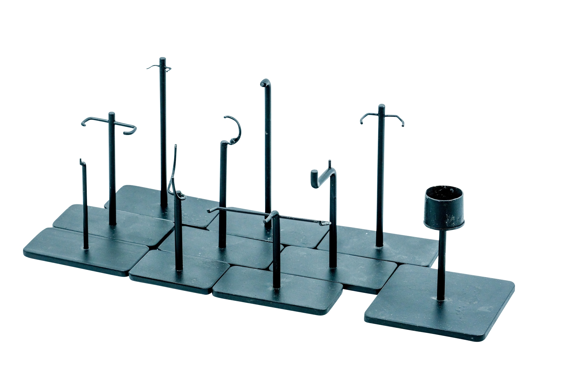 Black | CUSTOM BLACK METAL DISPLAY STANDS | MutualArt