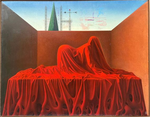 Le sphynx - by Birdy Freeman, 1986