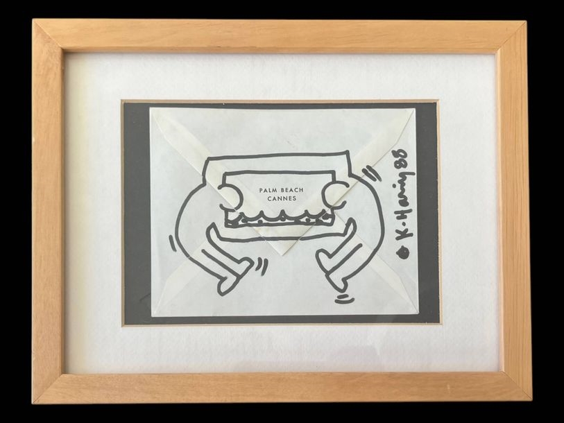 Keith Haring | Porte une signature et la date « 88 » | MutualArt