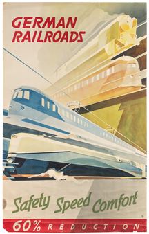 German Railroads / Safety – Speed - Comfort - Hans Schneider