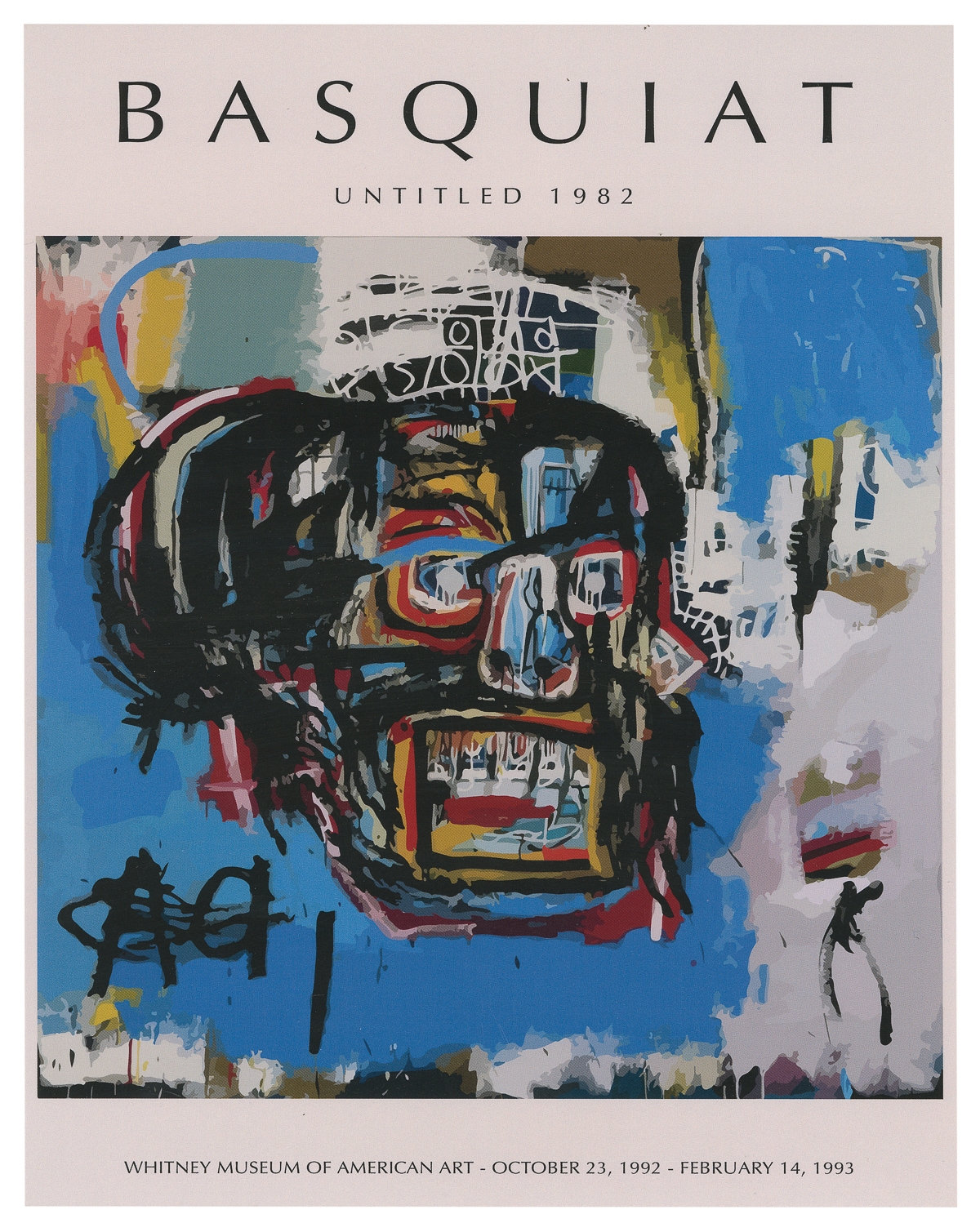 Artwork by Jean-Michel Basquiat, Six Whitney Museum prints, Made of prints