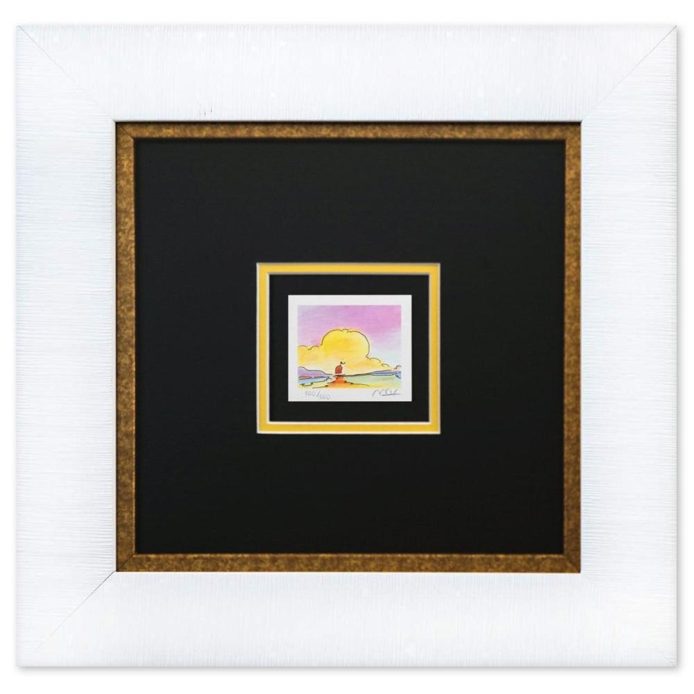Peter Max | Peter Max- Original Lithograph Sailboat on the Horizon ...