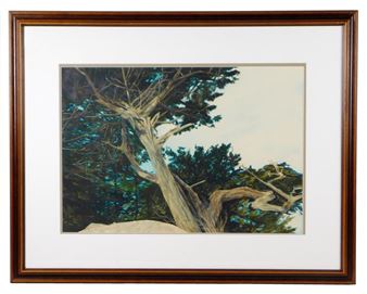 Cypress I, late 20th C - Jean Morgan George