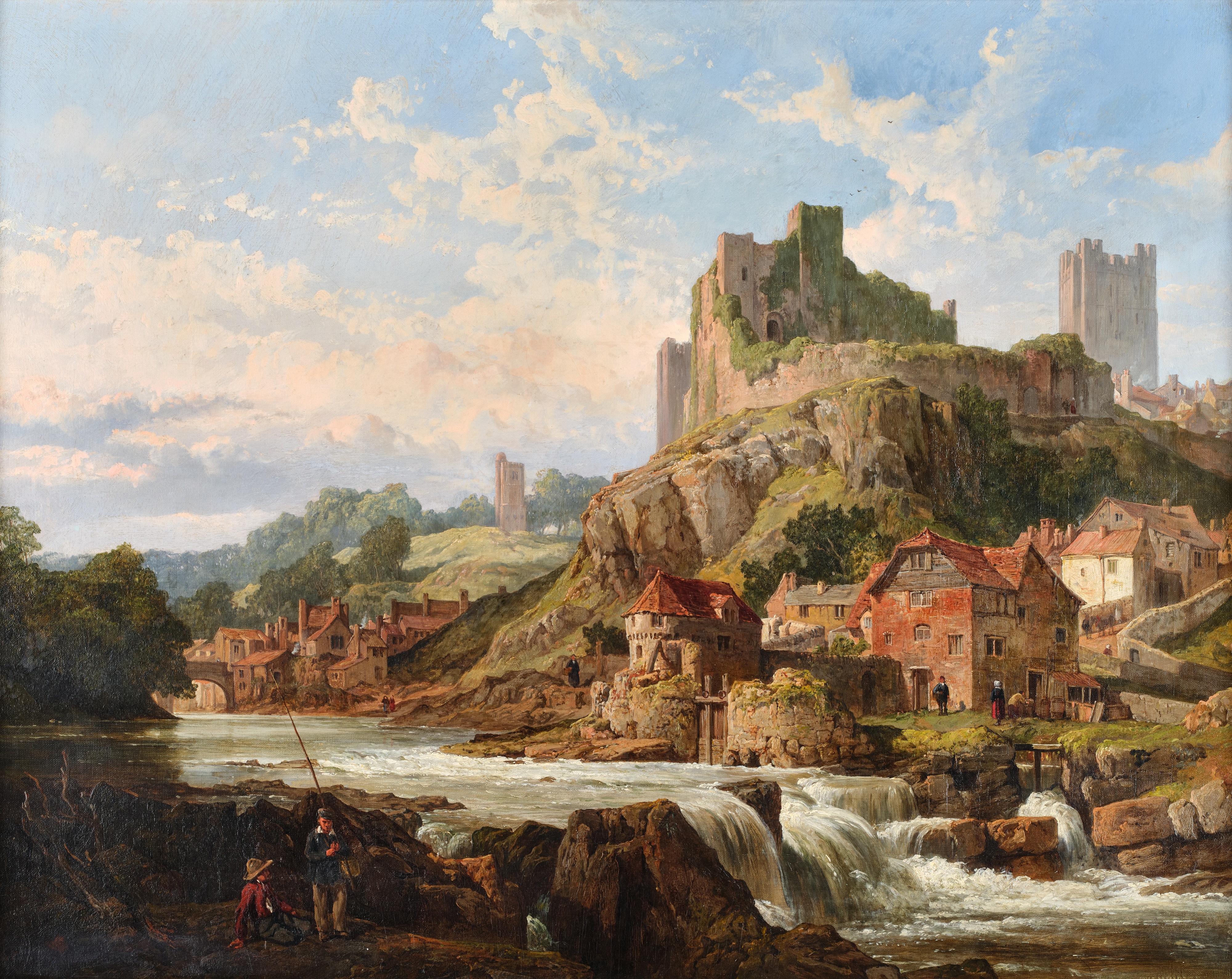 George Clarkson Stanfield | Richmond, Yorks | MutualArt