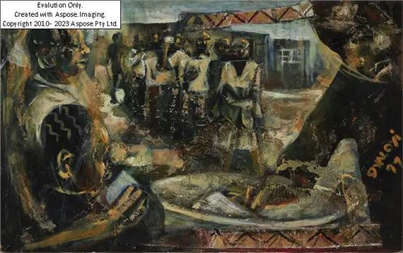 Ricky Dyaloyi,  South African b by Ricky Dyaloyi, 1997