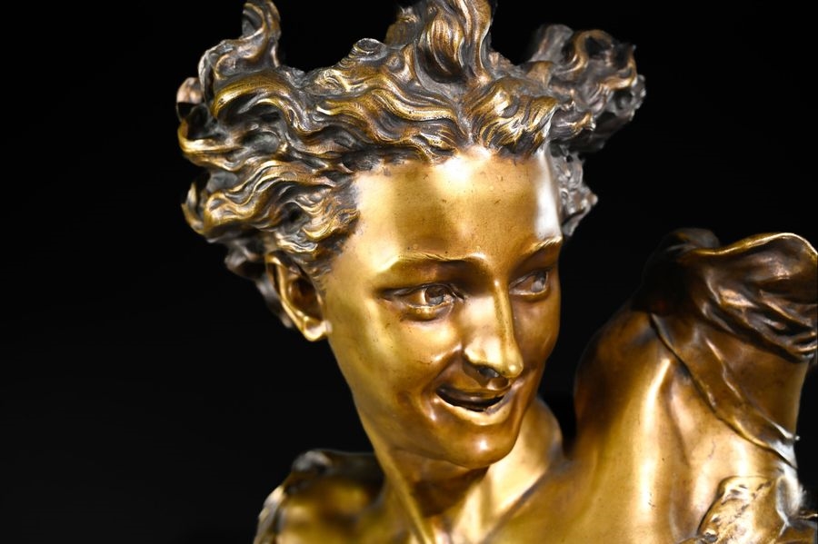 Jean-Baptiste Carpeaux | Bust of the Genius of Dance (Circa 1900 ...