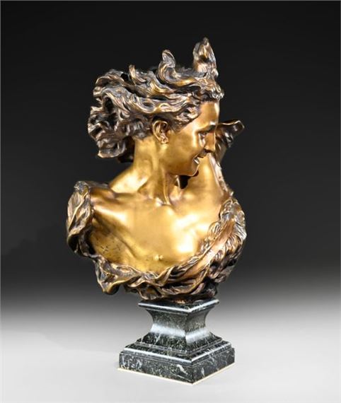 Jean-Baptiste Carpeaux | Bust of the Genius of Dance (Circa 1900 ...