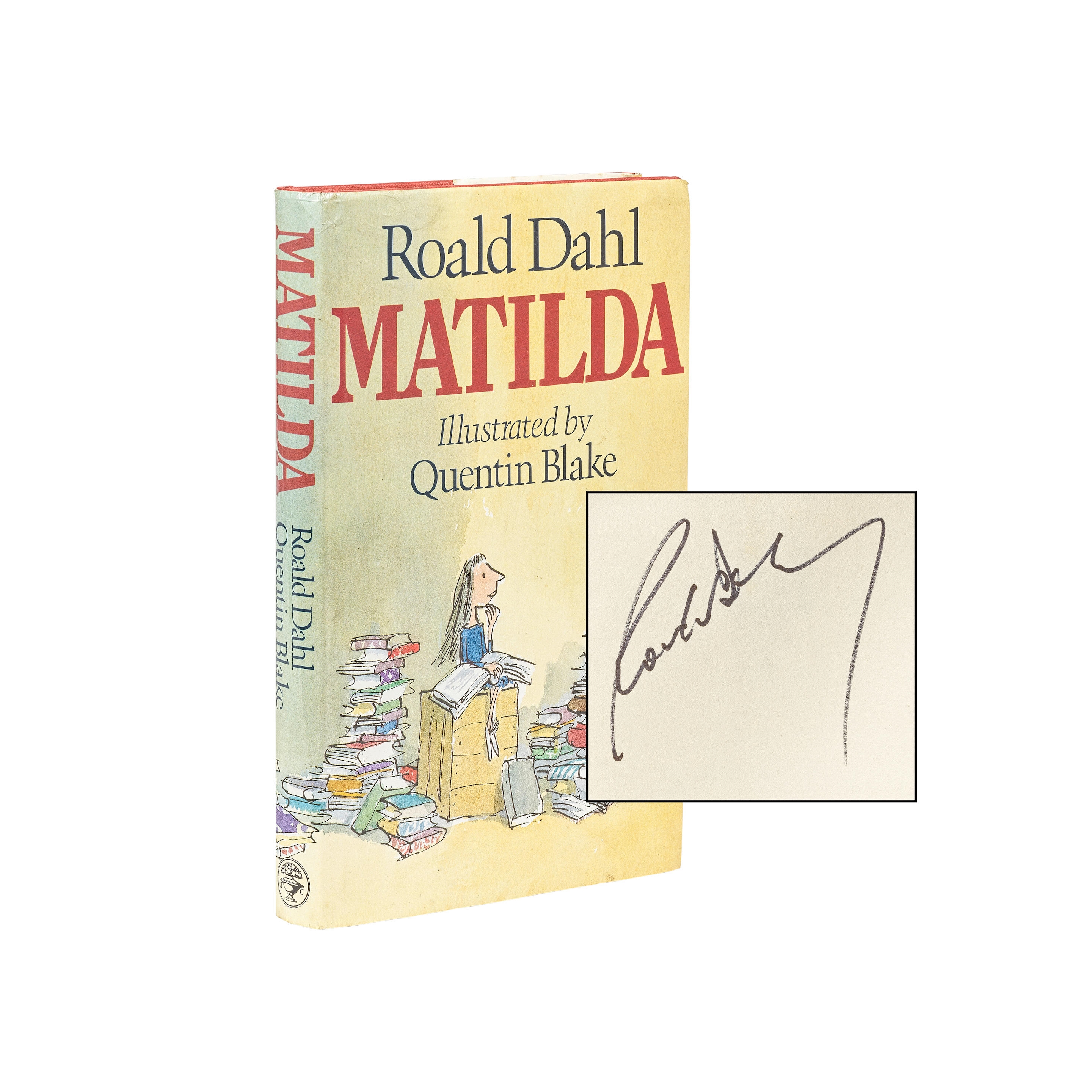 Quentin Blake | Matilda. Illustrated by Quentin Blake, SIGNED BY THE ...