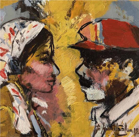 Figürlü Kompozisyon by Baran Kamiloğlu, 2019