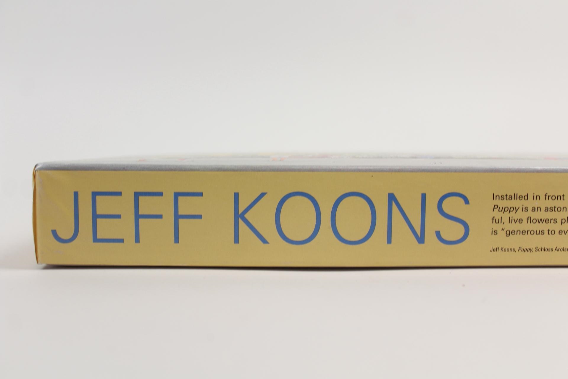 Artwork by Jeff Koons, Jeff Koons Puppy Puzzle Signed & Dated 1992, SFMoMA, Made of sculpture