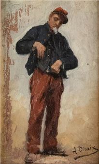 Le militaire - Auguste Chaix