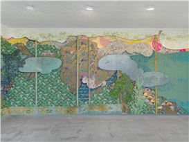 Laura Owens’s Latest New York Exhibition Is the Season’s Buzziest Show for a Reason