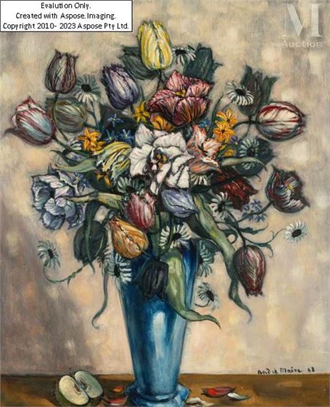 Bouquet de fleurs by André Maire, 1968